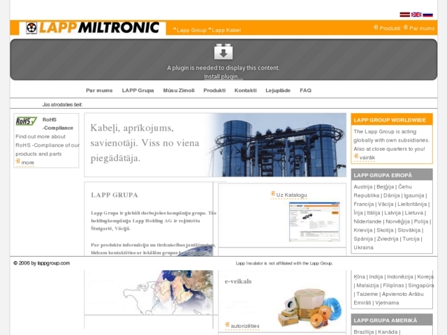 LAPP Miltronic, SIA