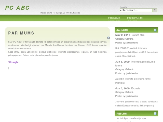 PC ABC, SIA